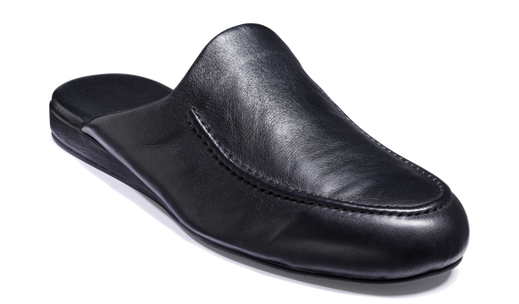 Birch - Black Leather
