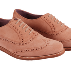 Freya - Peach Suede