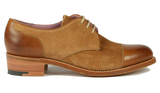 Kate - Brown Calf/Snuff Suede