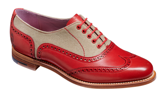 Fearne Multi Coloured Womens Brogue Barker Shoes UK