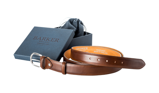 Plain Belt - Mahogany Calf