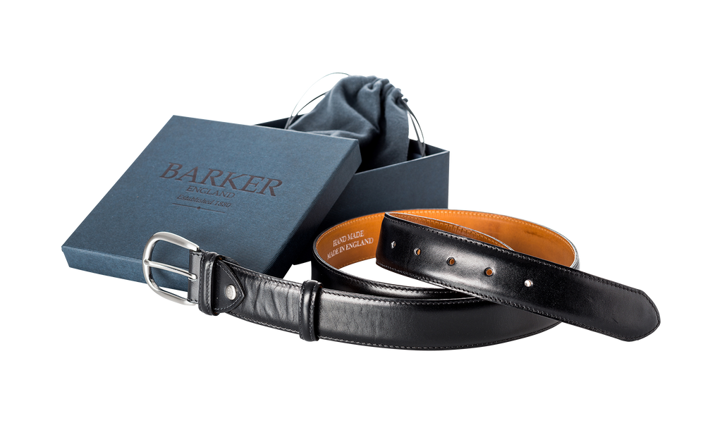 Plain Belt - Black Calf