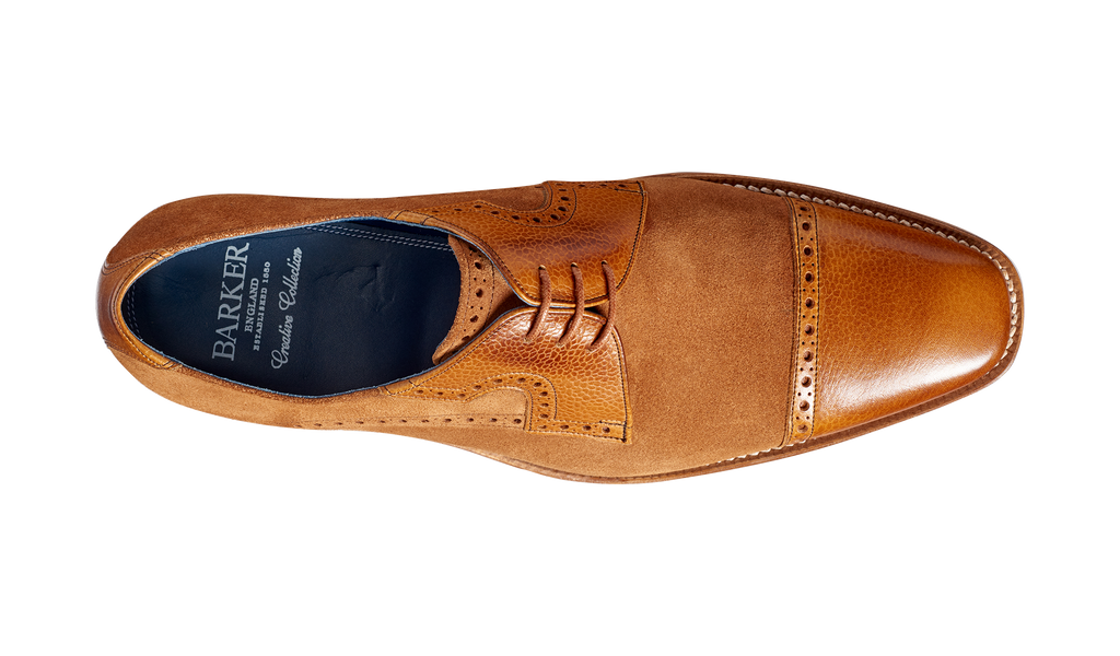 Ashton - Cedar Grain / Camel Suede