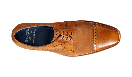 Ashton - Cedar Grain / Camel Suede