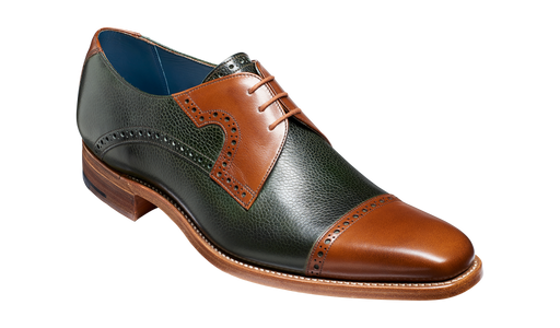 Ashton - Green Grain / Walnut Calf