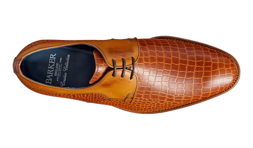 Benedict - Chestnut Croc Calf