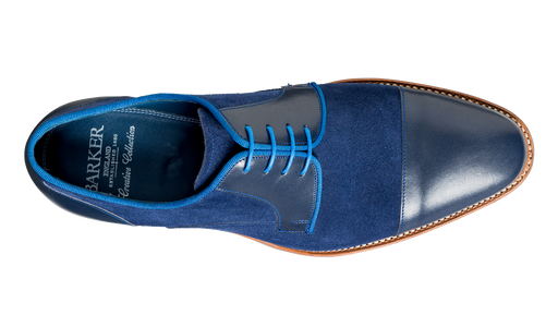 Butler - Blue Calf / Navy Suede