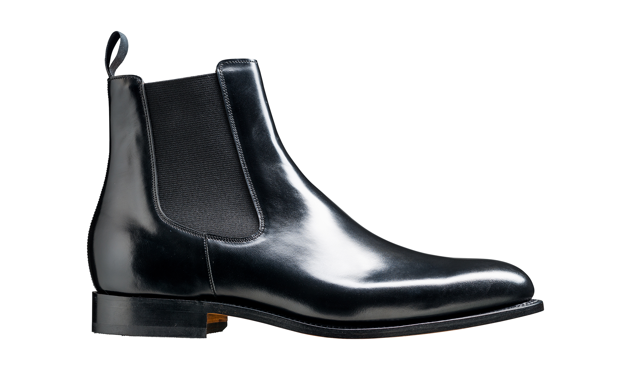 Barker black boots discount