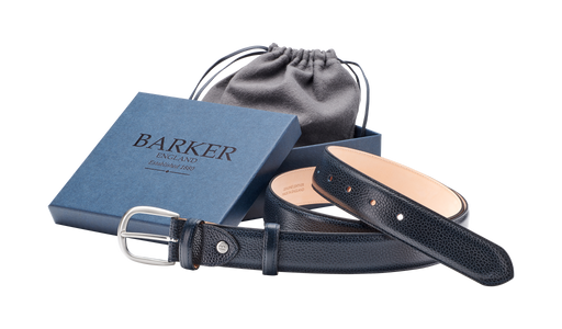 Plain Belt - Navy Grain