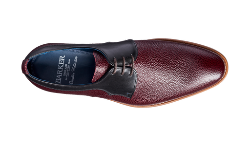 Benedict - Burgundy Grain / Black Calf