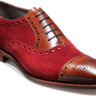 Dover - Burgundy Suede / Walnut Calf