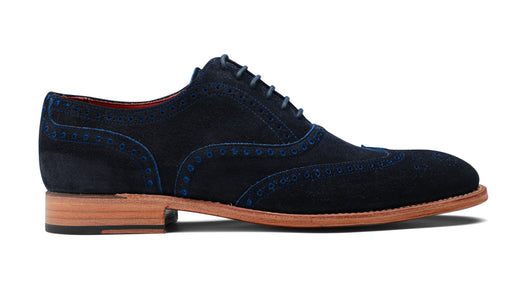 Brando 2 - Navy Suede Blue Punch