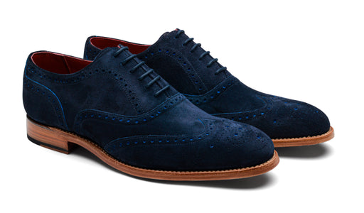 Brando 2 - Navy Suede Blue Punch