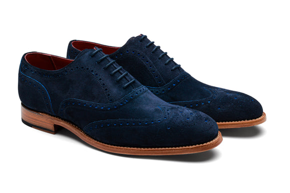 Brando 2 - Navy Suede Blue Punch