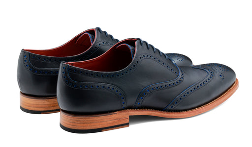 Brando 2 - Navy Calf Blue Punch