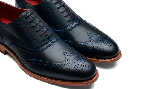 Brando 2 - Navy Calf Blue Punch