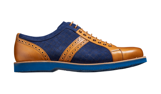 Detroit - Cedar Calf / Navy Suede