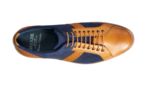 Detroit - Cedar Calf / Navy Suede
