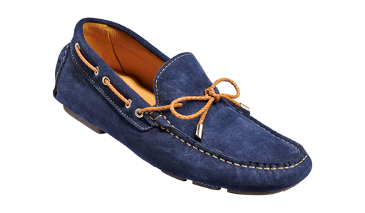 Doug - Navy Suede