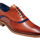 Emerson - Antique Rosewood Navy Suede