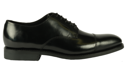 Derby Toe Cap - Black Hi Shine
