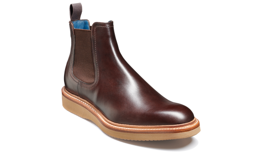 Fred Chocolate Hand Painted Barker Shoes UK