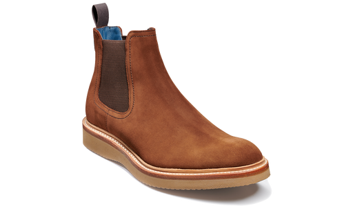 Fred Old Snuff Suede Barker Shoes UK