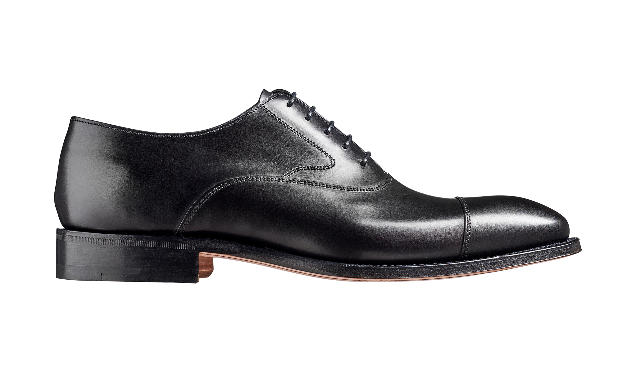 HY 【新品未使用】Barker Falsgrave Fletton Falsgrave - Black Calf Oxford | Mens Oxford | Barker Shoes UK