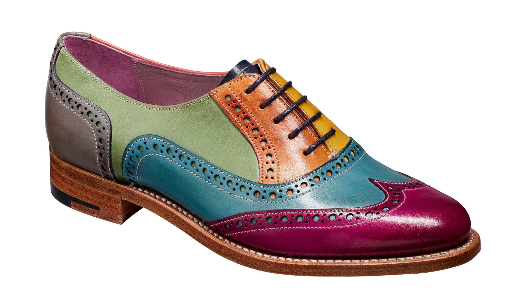Ladies 2025 coloured brogues