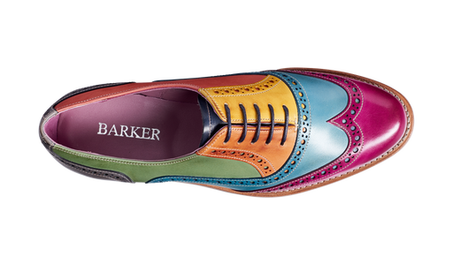 Womens coloured best sale brogues