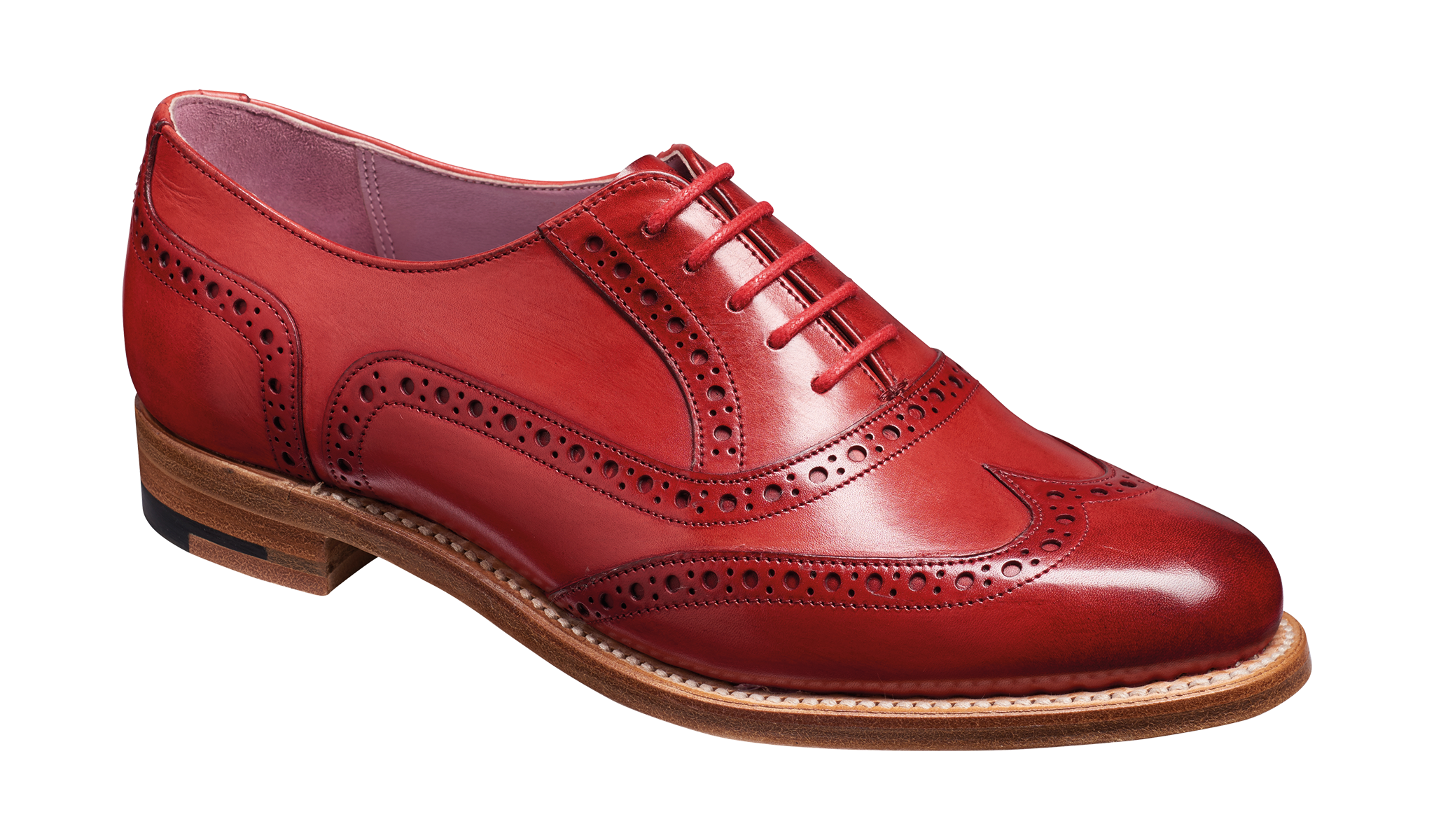 Oxford sales shoes red