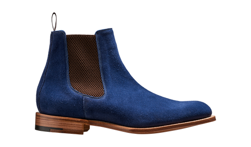 Fletton - Navy Suede