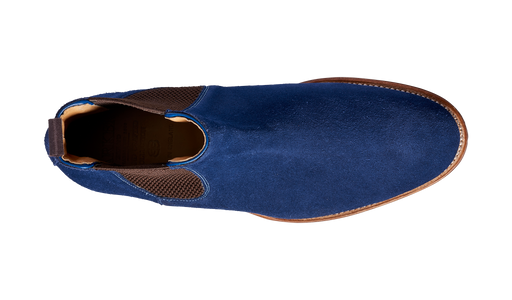 Fletton - Navy Suede