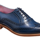 Fearne - Navy / Hand Painted