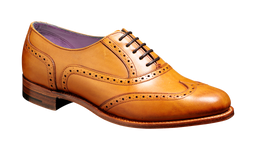 Freya Pink Suede Womens Brogue Barker Shoes UK