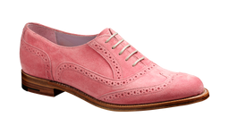 Pink brogues ladies sales