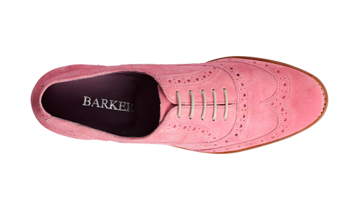Pink suede shoes uk store