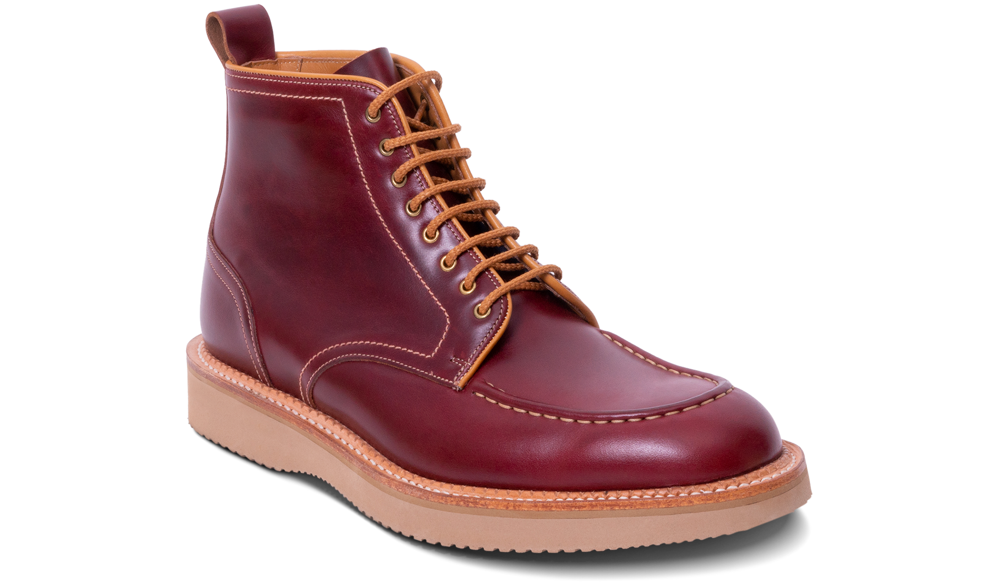 Indiana Burgundy Waxy Calf Barker Shoes UK