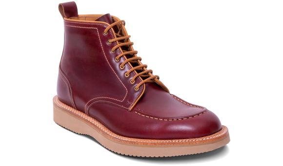 Indiana - Burgundy Waxy Calf