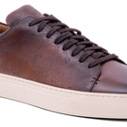 Paisely - Chestnut Hand Painted