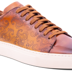 Paisely - Cedar Hand Painted