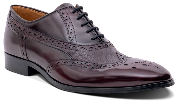 Bampton - Burgundy Hi-Shine/Grain