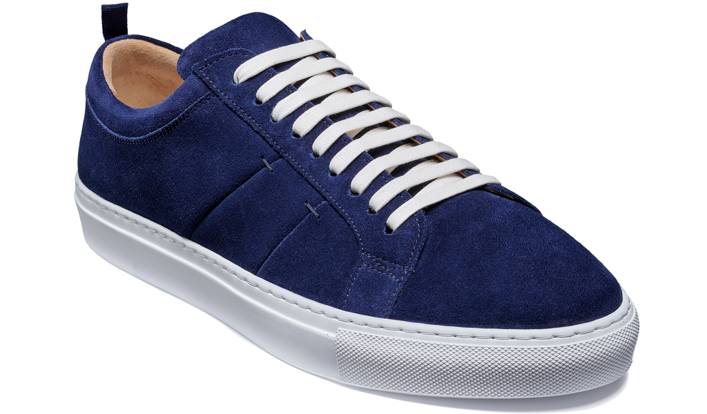 Greg - Navy Suede