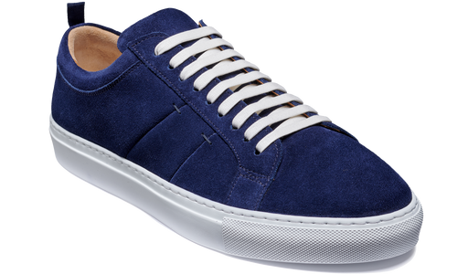 Greg - Navy Suede