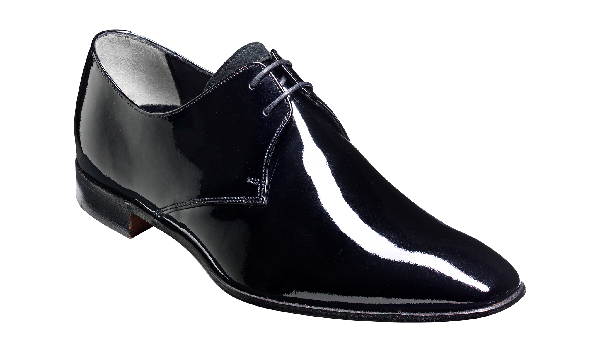 Goldington Black Patent Suede 6