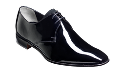 Goldington Black Patent Suede 6