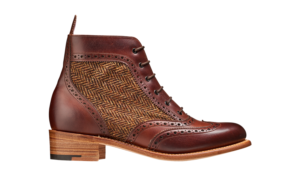 Grace - Walnut Calf Brown Tweed