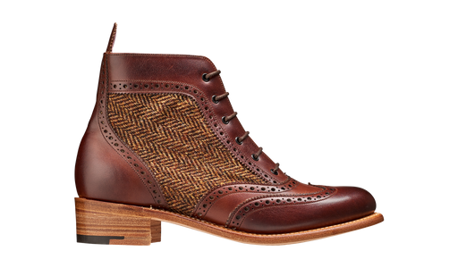 Grace - Walnut Calf Brown Tweed