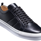 Greg - Black Calf White Sole
