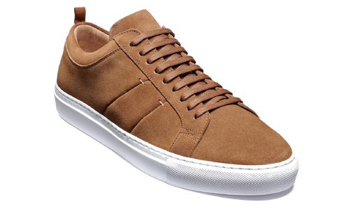 Greg - Brown Suede White Sole